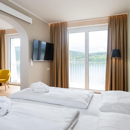 Werzers Seehotel Wallerwirt Techelsberg Eksteriør billede