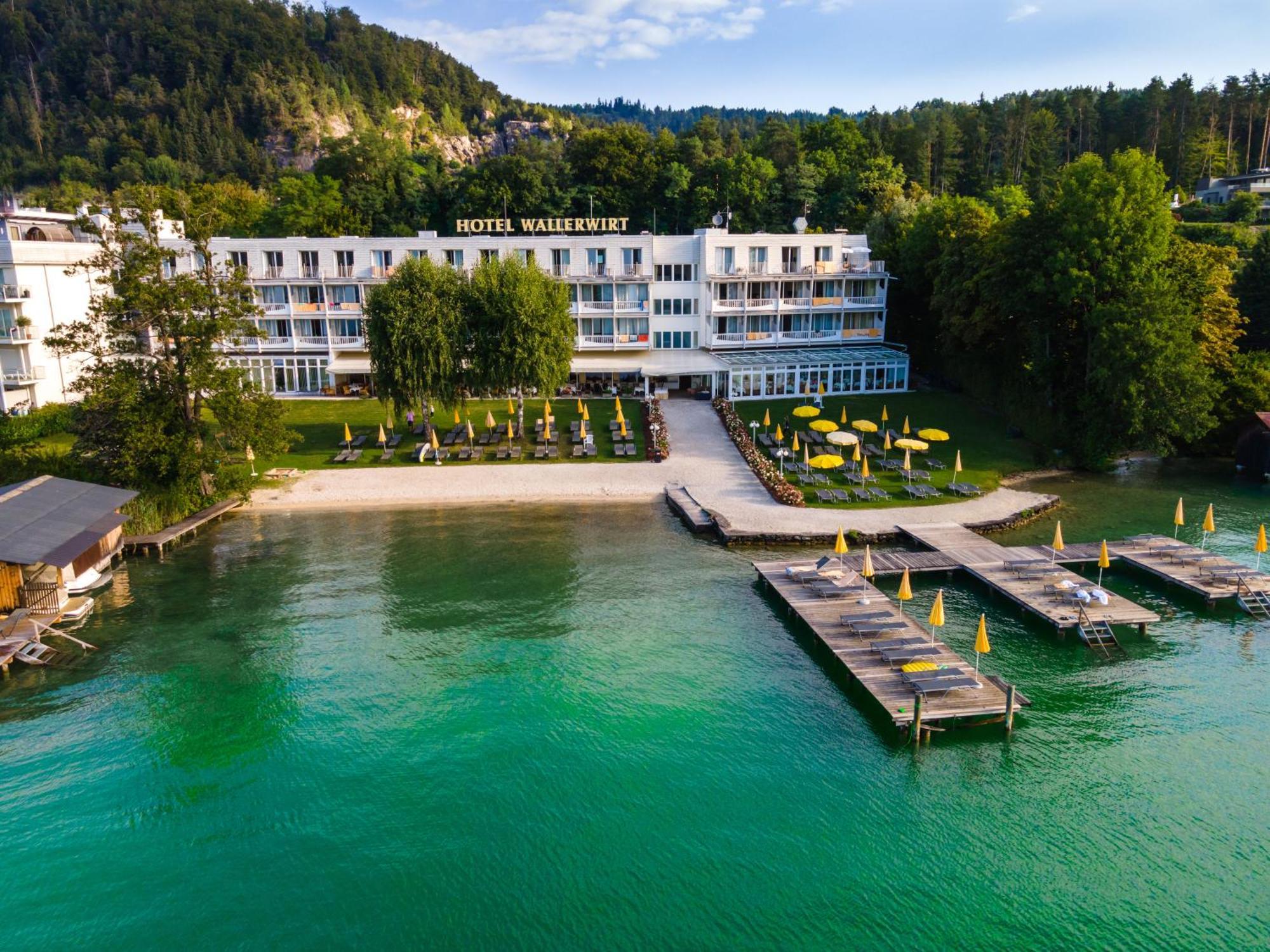 Werzers Seehotel Wallerwirt Techelsberg Eksteriør billede